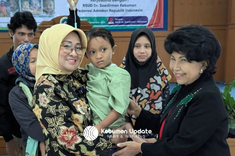 Gandeng Yayasan Permata Sari, Dinkes dan RSDS Kebumen Gelar Operasi Gratis Bibir Sumbing
