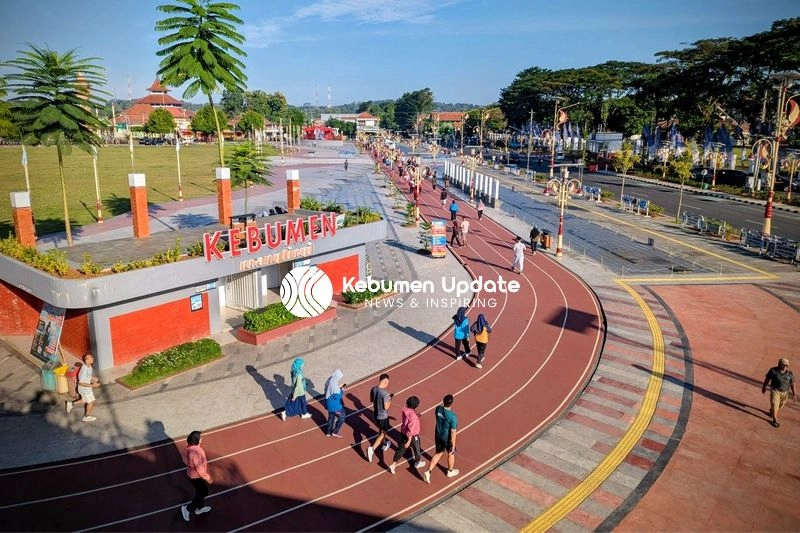 Alun-alun Pancasila Kebumen Bakal Disulap Indah dengan Pergola dan Bunga