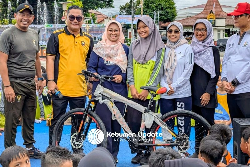 Kuis Berhadiah Sepeda Meriahkan Edukasi Pangan B2SA di Kebumen, Ratusan Pelajar Turut Serta