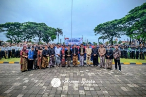 Senam Kebumen Berdaya dan Parade Kisah Pahlawan Meriahkan Hari Sumpah Pemuda