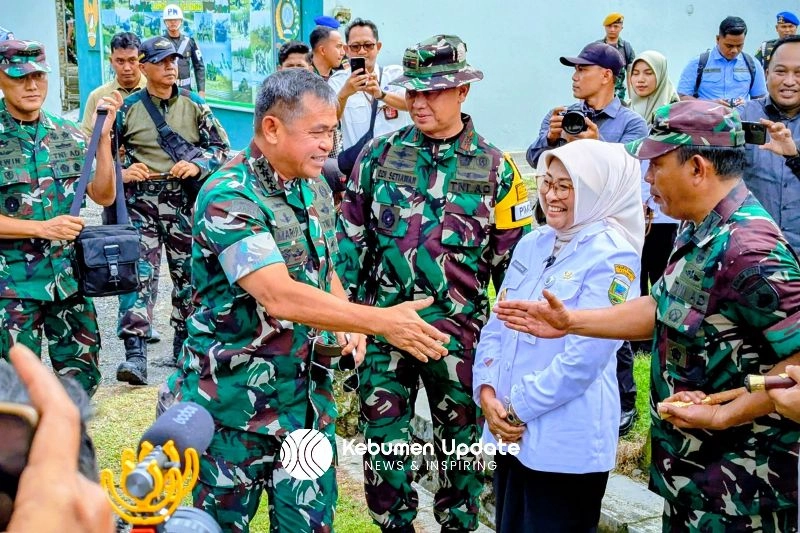 Bupati Lilis Sambut KASAD Jenderal Maruli: Pantai Kebumen Jadi Lokasi Tembak Rudal Starstreak