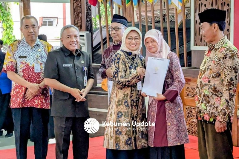 Pengabdian Berakhir Manis, 116 Purnatugas Pemkab Kebumen Terima Tali Asih