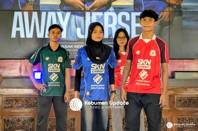 Luncurkan Skuad dan Jersey Baru, Persak Kebumen Siap Tempur di Liga 4 Jawa Tengah
