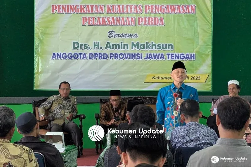 Hadir di Kebumen, Amin Makhsun Tekankan Pentingnya Pelibatan Publik dalam Penyusunan Perda