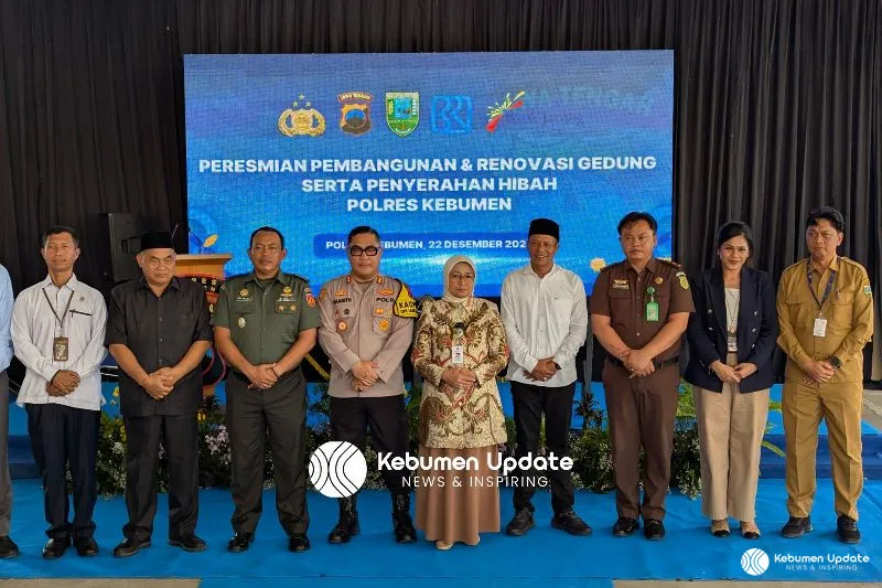 Dari Gedung SKCK hingga Ruang RPK, Bupati Lilis Resmikan Fasilitas Baru Mapolres Kebumen