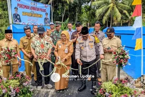 Gantikan Jembatan Lapuk, Jembatan Presisi Jlegiwinangun Kini Kokoh dengan Lantai Plat Besi