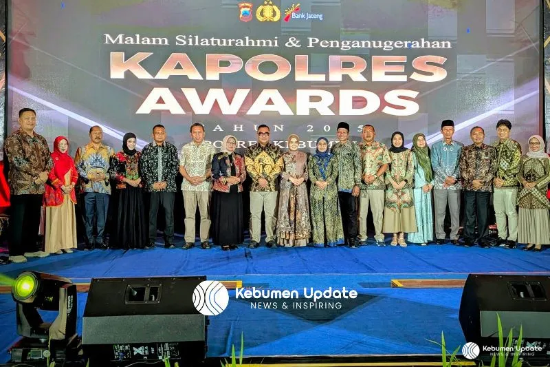 Malam Silaturahmi Kapolres, Bupati Kebumen Lepas AKBP Eka Baasith dan Sambut AKBP I Putu Bagus