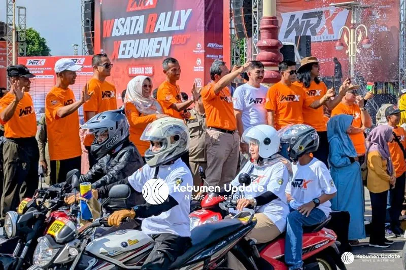 Bupati Lilis Nuryani Lepas Wisata Rally Kebumen (WRX), Dongkrak Potensi Wisata dan Geopark Kebumen