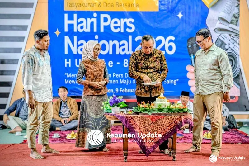 Peringati Hari Pers Nasional, PWI Kebumen Tekankan Pentingnya Literasi Informasi di Era AI