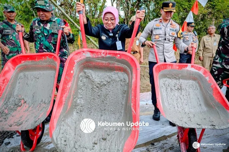 Resmi Dibuka, TMMD ke-127 di Desa Somagede Serap Anggaran Rp1 Miliar Lebih