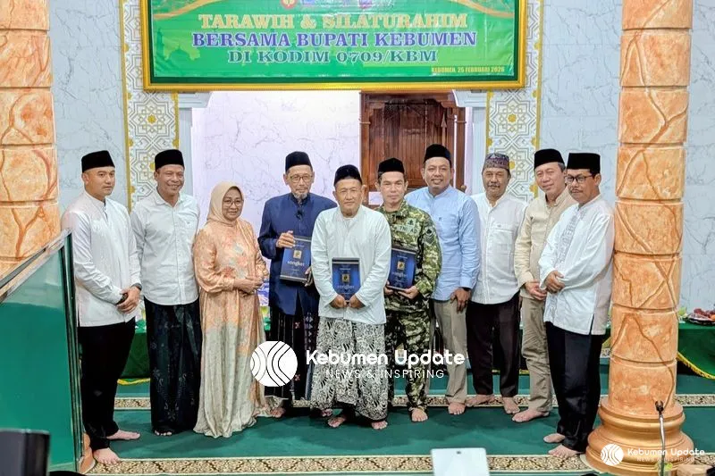 Tarhim di Kodim 0709 Kebumen: Bupati Lilis Nuryani Apresiasi Peran TNI dalam Pembangunan Desa