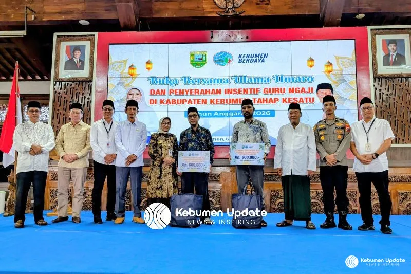Pemkab Kebumen Cairkan Insentif Tahap I untuk 300 Guru Ngaji