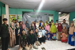 Menebar Bahagia di Bulan Suci, HMI Kebumen Gelar Buka Bersama dan Santunan di Karangkembang
