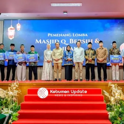 Bupati Kebumen Tambah Bonus Hadiah di Pengundian Geber Ramadan yang Diikuti 70 Masjid se-Gombong Raya