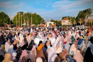 Salat Id di Alun-alun Kebumen: Isi Khotbah Tekankan Pentingnya Iman, Akhlak, dan Teknologi