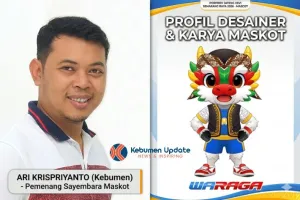 Mengenal Waraga, Maskot Porprov Jateng 2026 Karya Desainer Asal Mirit Kebumen