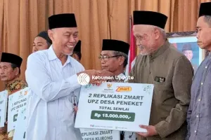 Halalbihalal BAZNAS Kebumen: 5 UPZ Desa Terbaik Raih Penghargaan dan Modal Usaha Rp22,5 Juta