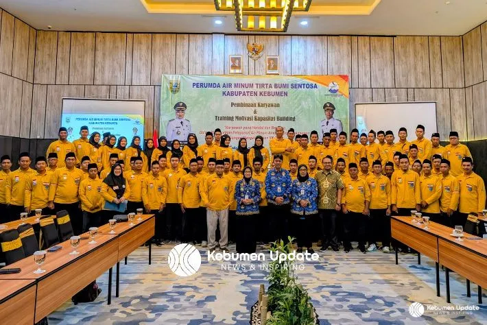 Perkuat Layanan dengan Prinsip 5K-TA, PDAM Kebumen Gelar Training Kapasitas Karyawan