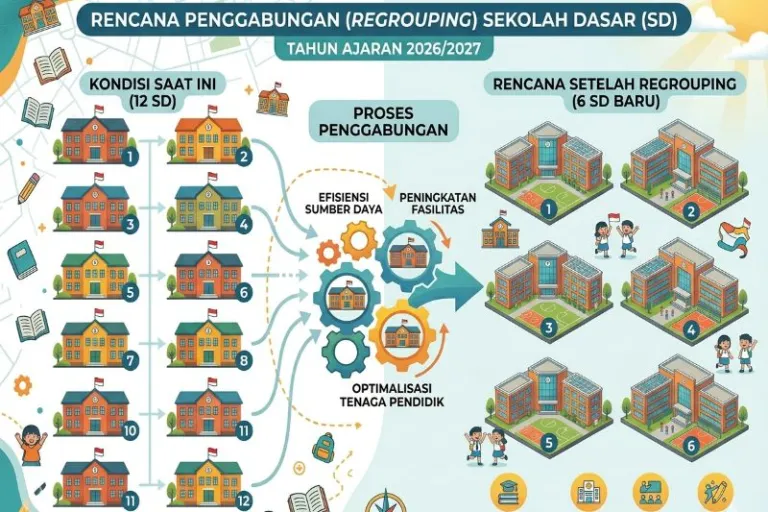Atasi Kurang Murid, 12 Sekolah Dasar di Kebumen Masuk Rencana Regrouping