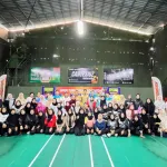 32 Pasangan Emak-Emak Beradu Tangkis di Kartini Cup I 2026