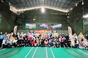 32 Pasangan Emak-Emak Beradu Tangkis di Kartini Cup I 2026