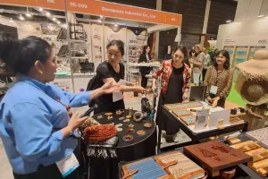 Karya Kriya Pandan Kebumen Wakili Indonesia dalam Pameran Internasional di Hong Kong