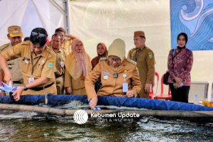 Optimalkan Potensi Desa Banjareja, Bupati Lilis Resmikan Samsat Budiman dan Panen Nila Sistem RAS