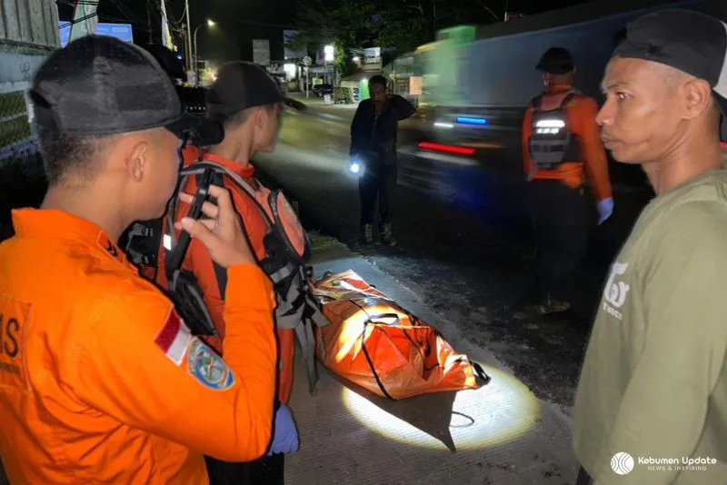 Kecelakaan Motor di Jembatan Karanganyar Kebumen, Seorang Remaja Ditemukan Meninggal Dunia