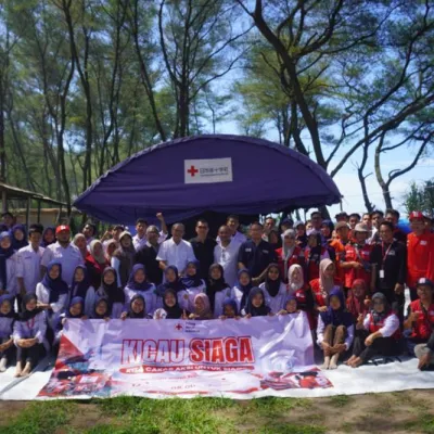 Pasca-Program 2023, Palang Merah Jepang Tinjau Keberlanjutan Sekolah dan Desa Binaan di Kebumen