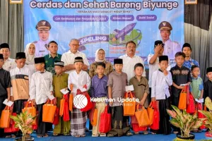 Program Cerdas dan Sehat Bareng Biyunge di Tirtomoyo Cetak Rekor Peserta Khitan Massal Terbanyak