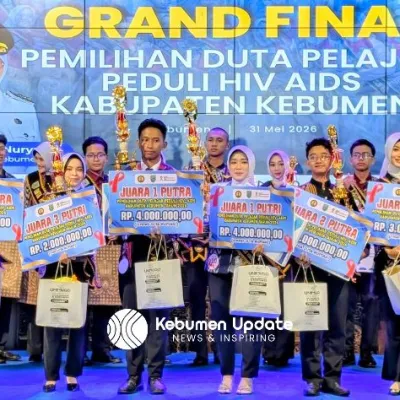 Persaingan Sengit! Ini Pemenang Duta Pelajar Peduli HIV/AIDS Kabupaten Kebumen 2026