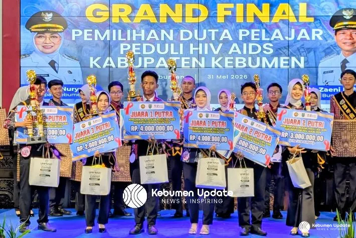 Persaingan Sengit! Ini Pemenang Duta Pelajar Peduli HIV/AIDS Kabupaten Kebumen 2026