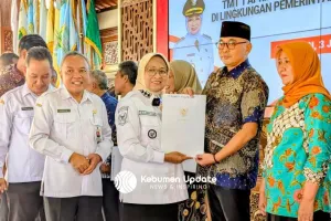 Pensiun Bukan Akhir Pengabdian, Pemkab Kebumen Lepas 155 ASN Purna Tugas