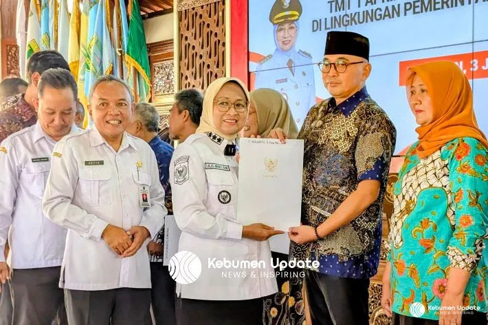 Pensiun Bukan Akhir Pengabdian, Pemkab Kebumen Lepas 155 ASN Purna Tugas