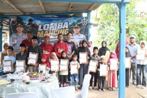 Mancing Mania dan Bakti Sosial Warnai Hari Bhayangkara ke-80 di Pejagoan Kebumen