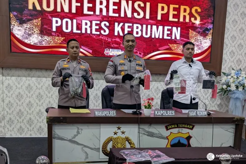 Tiga Kasus Curanmor Terungkap, Polres Kebumen Kembalikan Motor Korban yang Hilang