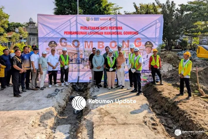 Ground Breaking Lapangan Manunggal Gombong: Disulap jadi Pusat Olahraga dan Ekonomi Kreatif Berbasis Sport Tourism