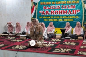 Hadiri Pengajian Muslimat NU Kalirejo, Bupati Kebumen Soroti Pergaulan Bebas dan Sampaikan Info Lowongan Kerja