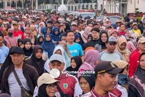 Meriahkan Harlah Ke-20 PPDI, Ribuan Perangkat Desa di Kebumen Ikuti Jalan Sehat Berhadiah Motor