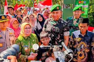 Danrem 072/Pamungkas Resmikan Jembatan Garuda, Perkuat Konektivitas Desa di Kebumen