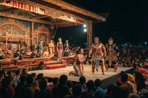 Sanggar Surya Sumirat Gelar Pentas Kethoprak Spektakuler Sri Tanjung di Alun-alun Prembun