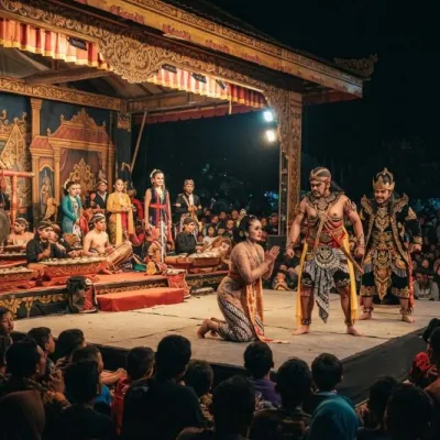 Sanggar Surya Sumirat Gelar Pentas Kethoprak Spektakuler Sri Tanjung di Alun-alun Prembun