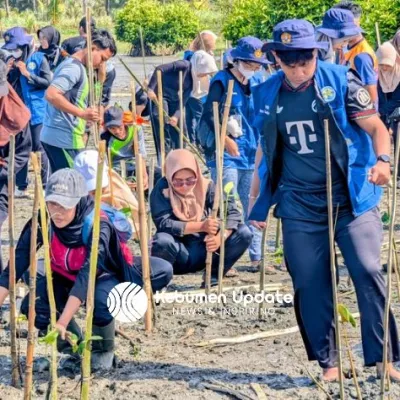 Cegah Abrasi, IMAKDA Ajak Masyarakat Kebumen Peduli Lingkungan Lewat Aksi Tanam Bakau