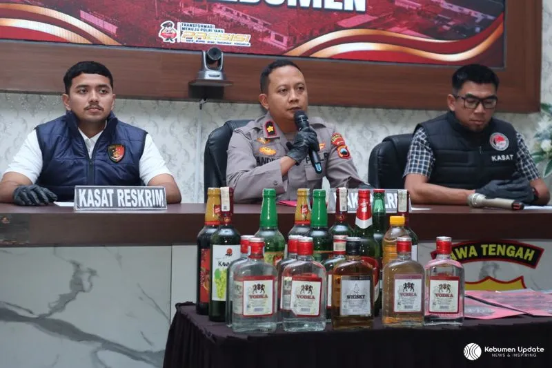 Operasi Pekat Candi II: 500 Miras dan Narkoba Diamankan dari Kebumen, Gombong, Sruweng, hingga Pejagoan