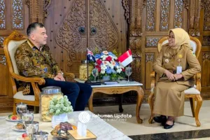 Kunjungan Perdana ke Kebumen, Konjen Australia Temui Bupati Lilis, Ini yang Dibahas