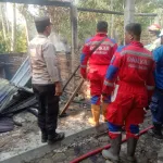 Diduga dari Bakar Sampah, Gudang Mebel di Petanahan Hangus Dilalap Api