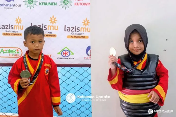 Murid Kelas 2 SD Mutiara Insani Muhammadiyah Sadang Sabet Emas dan Perak di Kejurda Tapak Suci Kebumen 2026