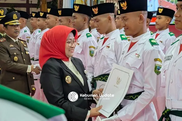 34 Anggota Paskibraka Kebumen 2026 Resmi Dikukuhkan, Ini Daftar Lengkap Sekolah Asalnya