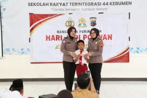Polwan Goes to School di Kebumen, Edukasi Anak Cegah Kekerasan Seksual Sejak Dini