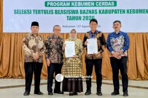Ratusan Pelajar dan Mahasiswa Ikuti Seleksi Tes Tertulis Beasiswa BAZNAS Kebumen 2026